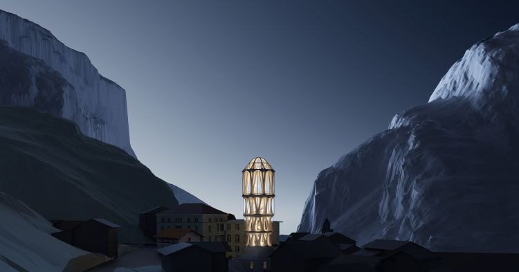 View - Chiêm ngưỡng tòa nhà in 3D cao nhất thế giới trên dãy Alps