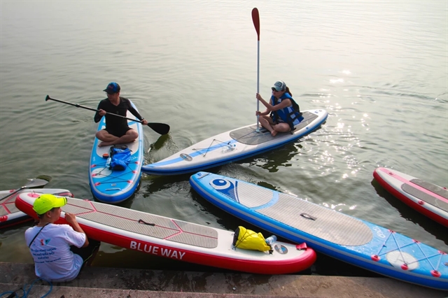 Hanoi allows West Lake to operate water sports and leisure services