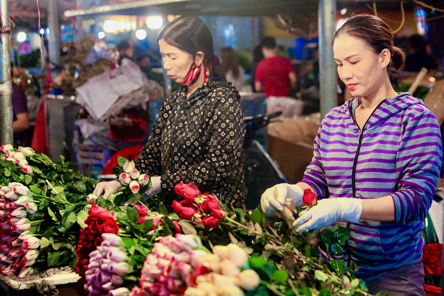 Hanoi to launch night tour of Quang Ba flower market