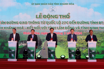 Khánh Hòa khởi động dự án giao thông liên vùng hơn 1.930 tỷ đồng
