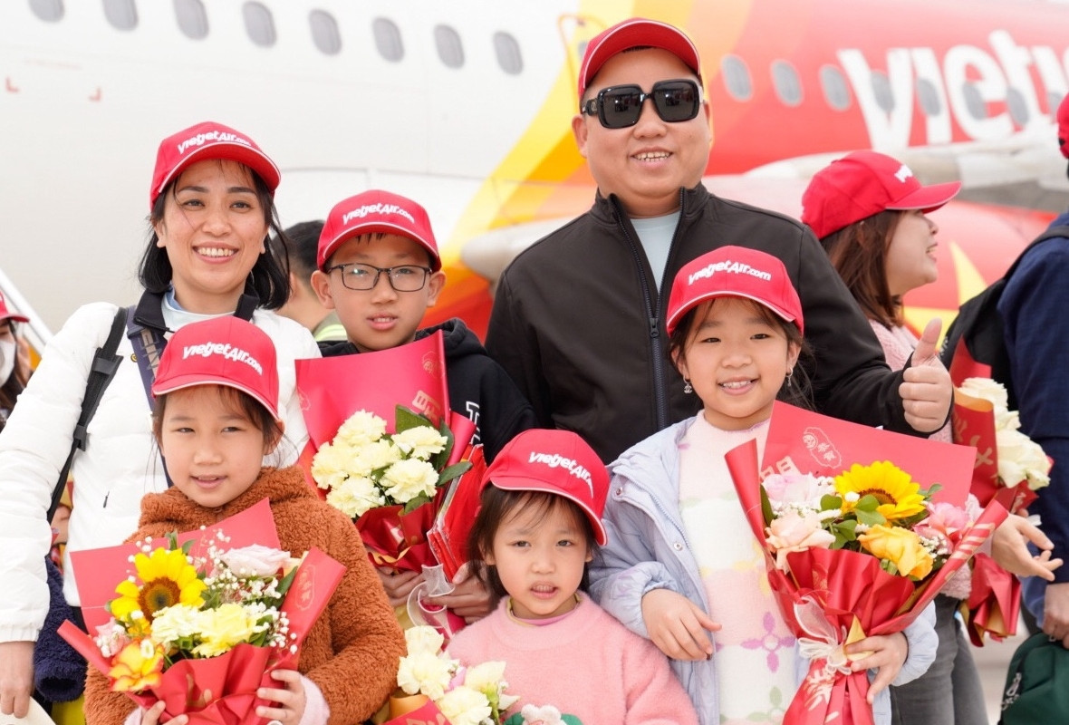 Vietjet khai trương đường bay thứ hai đến Điện Biên