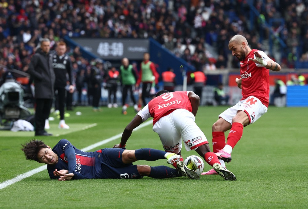 View - Kết quả bóng đá PSG 2-2 Reims - Ligue 1 2023/24 Vòng 25