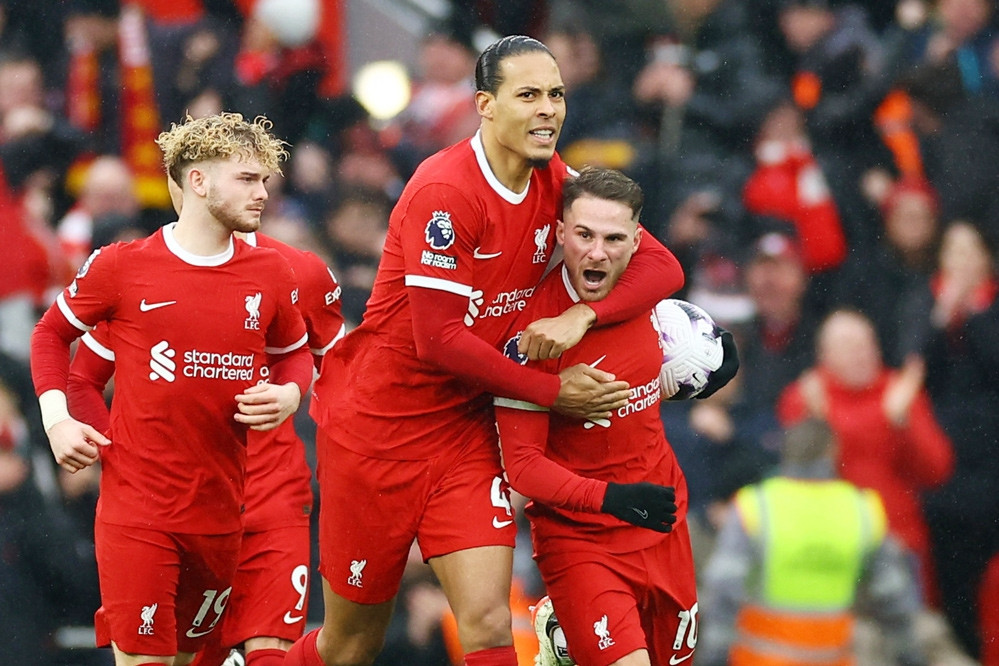 Liverpool chia điểm Man City ở Anfield