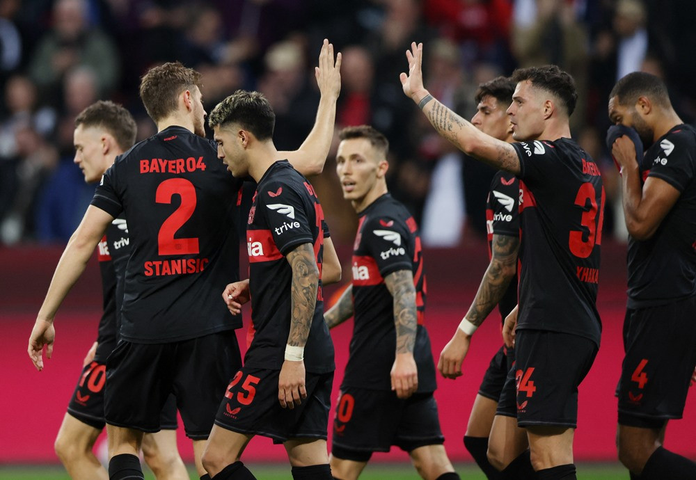 View - Kết quả bóng đá Leverkusen 2-0 Wolfsburg - Bundesliga 2023/24 vòng 25