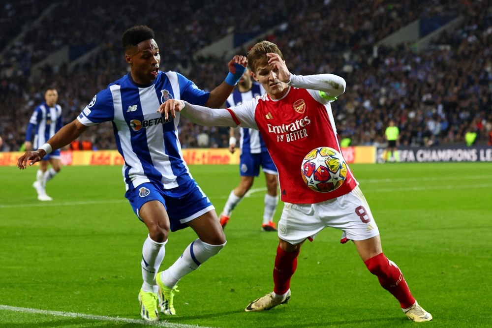 Lịch thi đấu bóng đá Cúp C1 hôm nay 12/3: Arsenal quyết đấu Porto