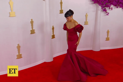 Nữ diễn viên 27 tuổi bất ngờ ngã nhào trên thảm đỏ Oscar