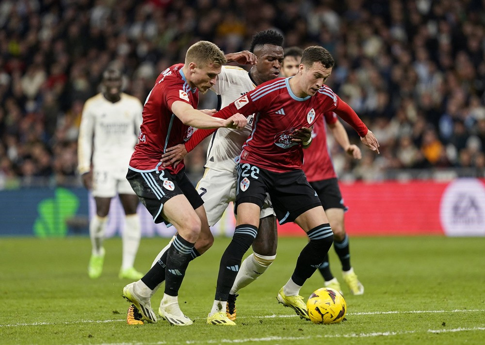 Real Madrid thắng to Celta Vigo, 'cắt đuôi' Barca real madrid v celta vigo 3.jpg