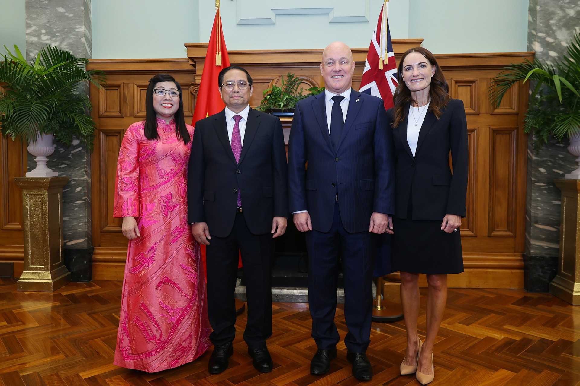 Tuyên bố báo chí chung Việt Nam - New Zealand