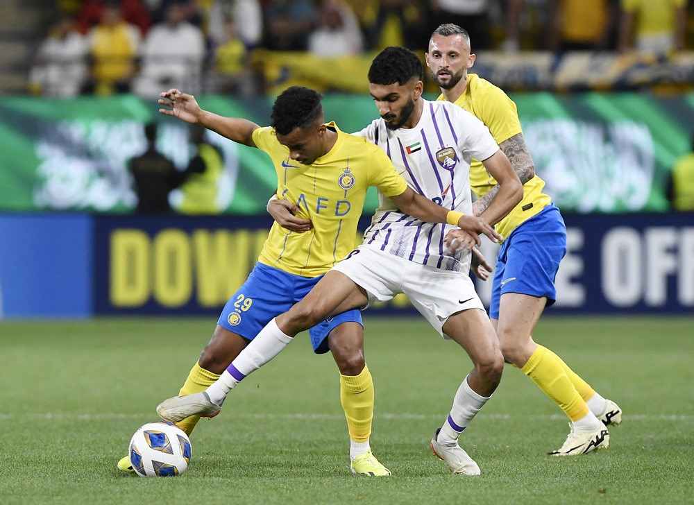 Thất bại 0-1 ở lượt đi trên sân Al Ain, Al Nassr buộc phải tấn công mạnh mẽ ở trận tái đấu trên đất Saudi Arabia