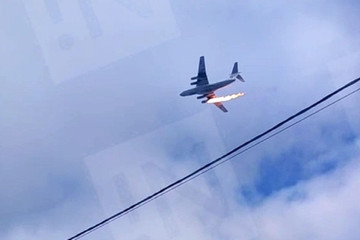 Máy bay vận tải quân sự Il-76 của Nga rơi gần Moscow