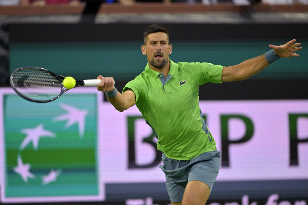 View - Djokovic bị tay vợt nằm ngoài top 100 loại khỏi Indian Wells