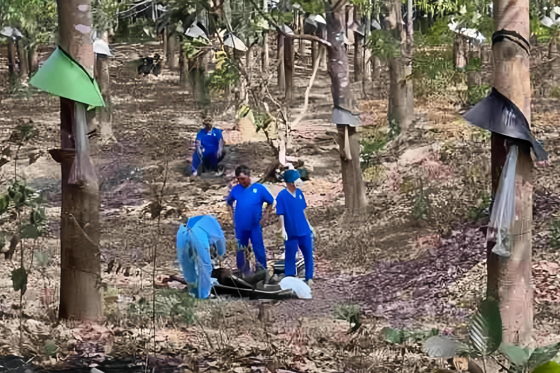 Thân phận người đàn ông chết cháy trong lô cao su ở Kon Tum