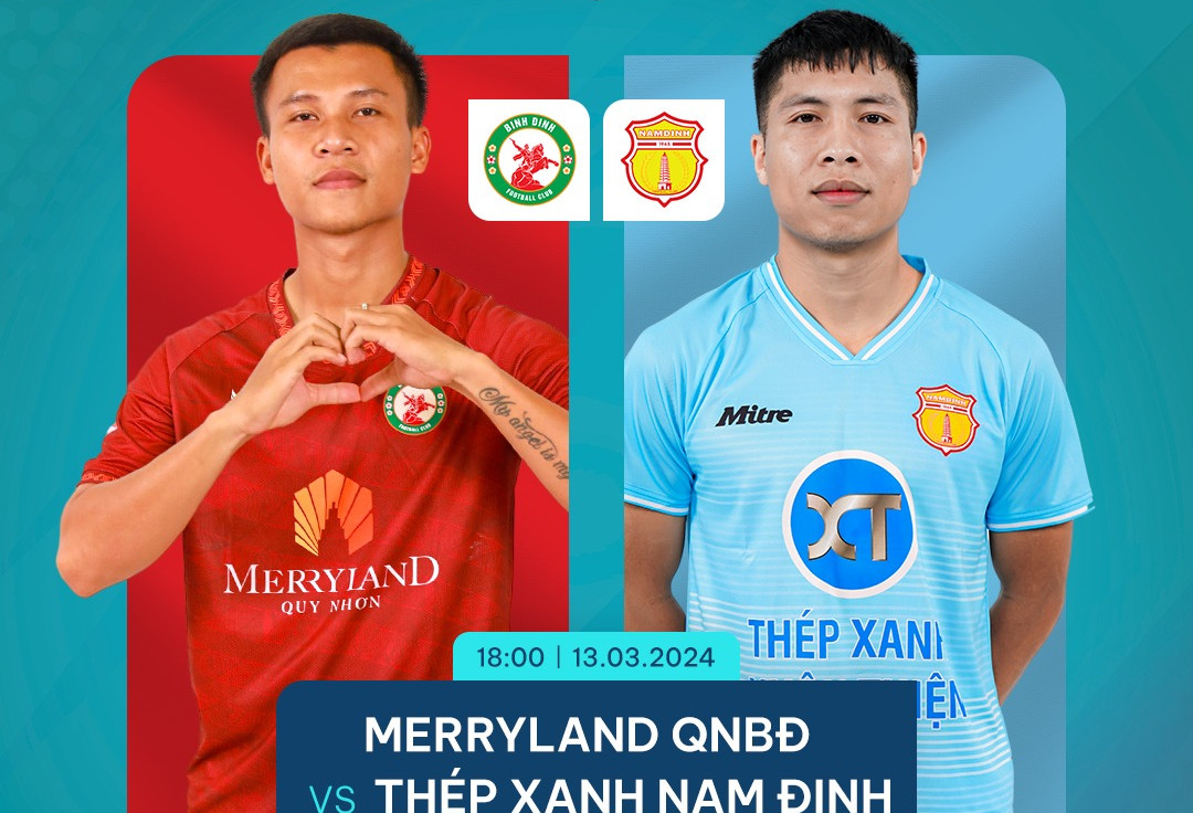 Trực tiếp bóng đá Bình Định vs Nam Định: Lấy vé tứ kết