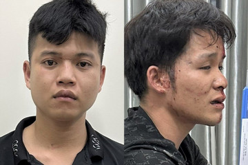 Ném đá vào cảnh sát 911, 2 thanh niên Đà Nẵng bị bắt