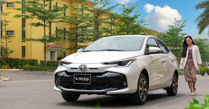 Toyota Vios giảm giá niêm yết đến 47 triệu đồng
