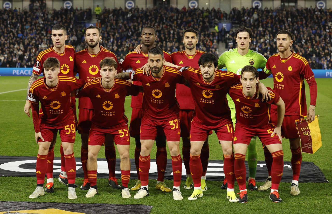 Đội hình xuất phát của AS Roma