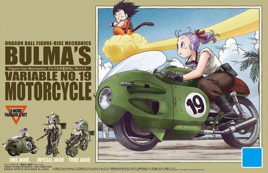 Honda Monkey,  Ganesha,  xe do,  do xe,  dragon ball,  7 vien ngoc rong,  Akira Toriyama,  Moto Guzzi,  Variable No.19,  Capsule anh 2