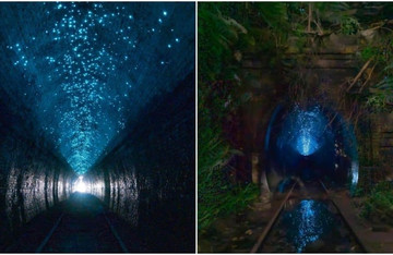 Đường hầm bị bỏ hoang cả thế kỷ bỗng hút khách vì xuất hiện vệt sáng kỳ lạ