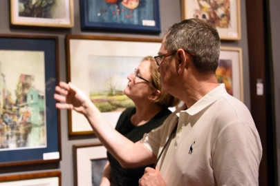 Largest watercolor painting exhibition opens in Vietnam