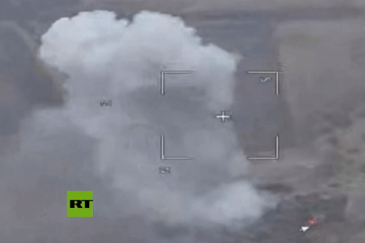 Video trực thăng Ukraine bị bắn hạ trên đường xâm nhập biên giới Nga