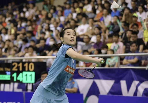 Badminton player pins high hope on Swiss Open 2024 hinh anh 1