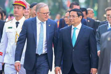 Australia muốn nâng cấp quan hệ với Việt Nam lên Đối tác Chiến lược toàn diện