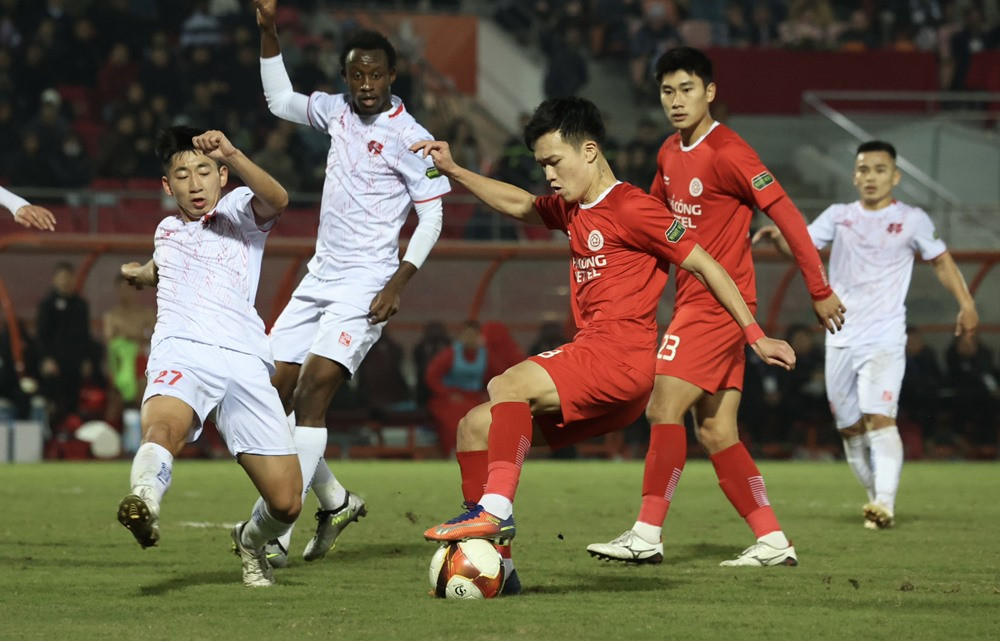 View - Kết quả bóng đá Hải Phòng 1-1 Thể Công Viettel - Vòng 12 V league 2023/24