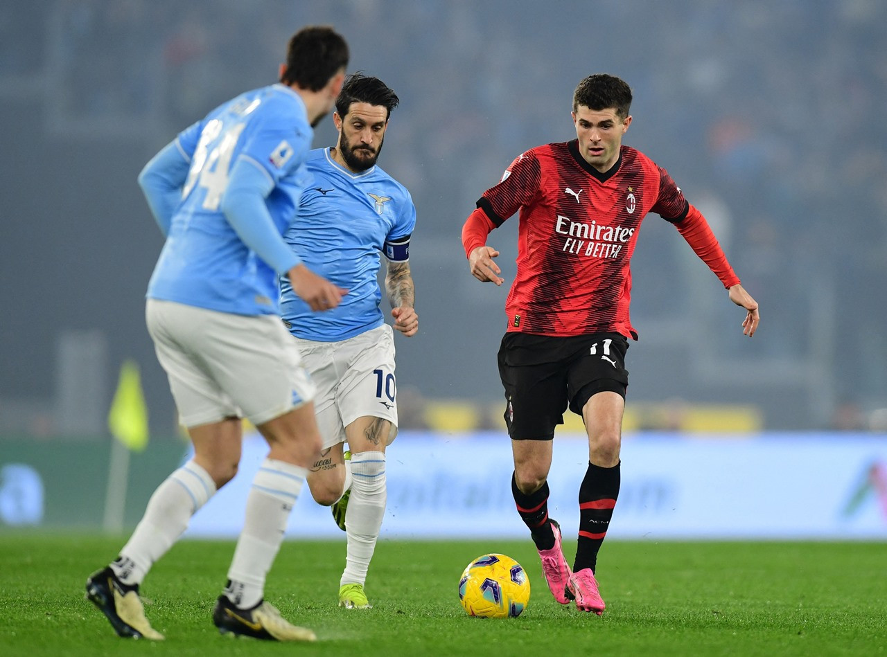 View - Kết quả bóng đá Lazio 0-1 Milan - Serie A 2023/24 vòng 27