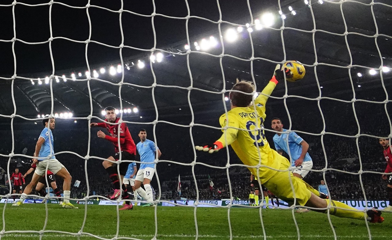 View - Kết quả bóng đá Lazio 0-1 Milan - Serie A 2023/24 vòng 27