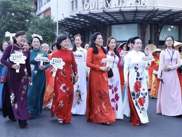 Tenth Áo dài festival to take place throughout March in HCM City