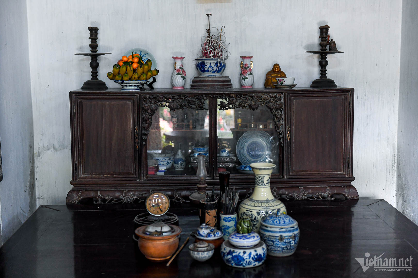 View - 'Xuyên không' thăm ngôi nhà cổ 300 năm tuổi kiến trúc độc đáo ở ngoại ô Hà Nội