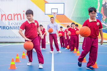 Asian School nỗ lực phát triển thể chất cho học sinh