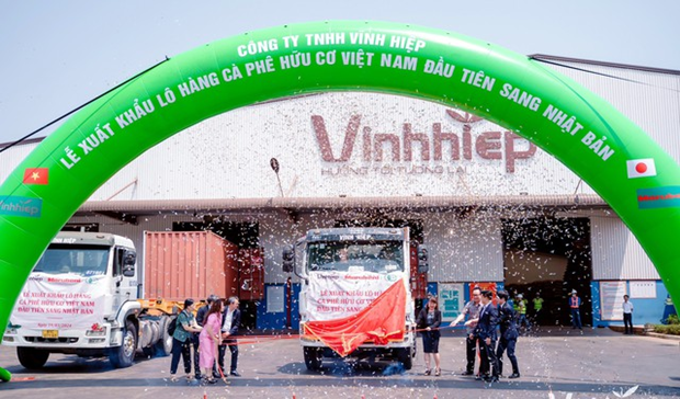 Vietnam exports first batch of organic coffee beans to Japan hinh anh 1