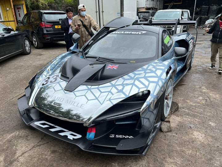 Mclaren Senna GTR có số phận khá hẩm hiu tại Việt Nam. (Ảnh: Vietnamnet)