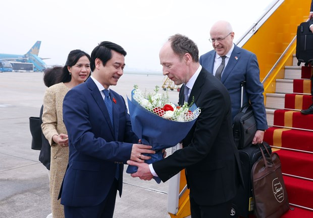 Top Finnish legislator begins official visit to Vietnam hinh anh 1