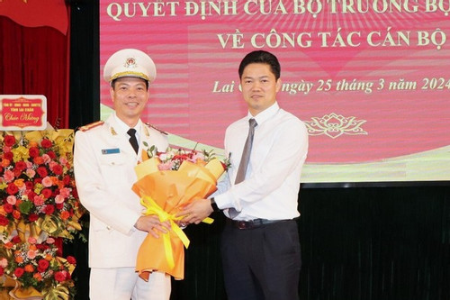 Đại tá Lê Anh Hưng làm Phó Giám đốc Công an tỉnh Lai Châu