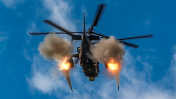 Video dàn trực thăng Nga nã tên lửa, phá hủy loạt vũ khí của quân đội Ukraine