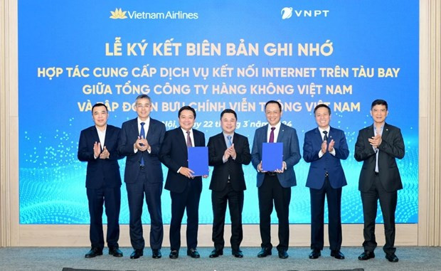 Vietnam Airlines passengers to access Internet from 2025