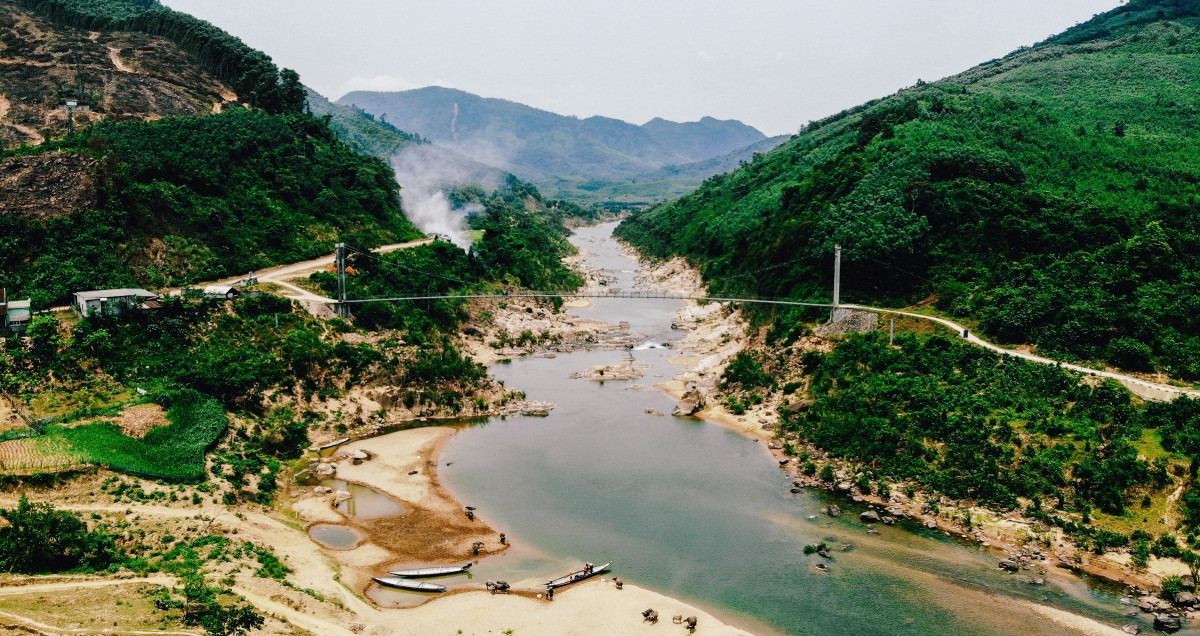 Dòng sông mang tên 'Rồng lớn' giữa núi rừng Trường Sơn