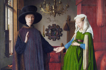 Giải mã bí ẩn trong bức tranh nổi tiếng vẽ đôi nam nữ nắm tay lạnh lùng
