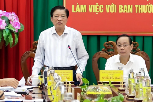 Ông Phan Đình Trạc: Ninh Thuận xử lý dứt điểm các vụ việc liên quan đến nhân sự