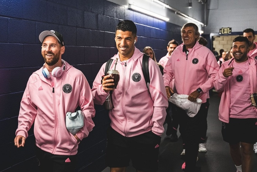 Messi và Luis Suarez với những hình ảnh gây sốt ở Inter Miami