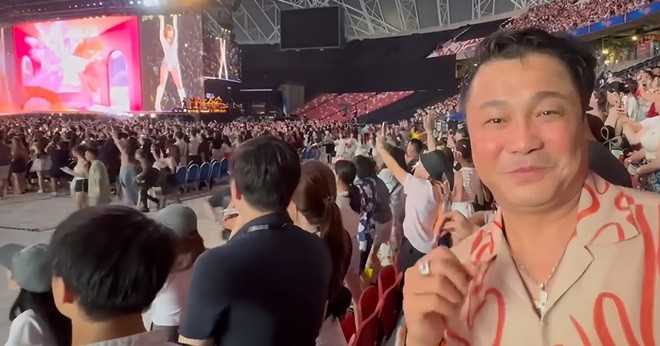 View - Tài tử Lý Hùng, Hoa hậu Đỗ Mỹ Linh 'quẩy' trong đêm diễn của Taylor Swift
