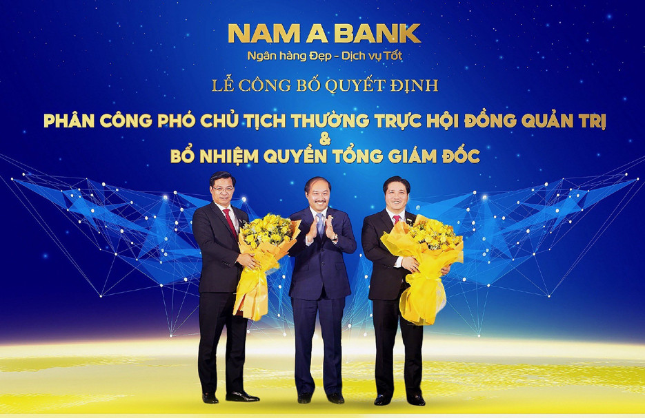 Nam A Bank kiện toàn bộ máy nhân sự cấp cao