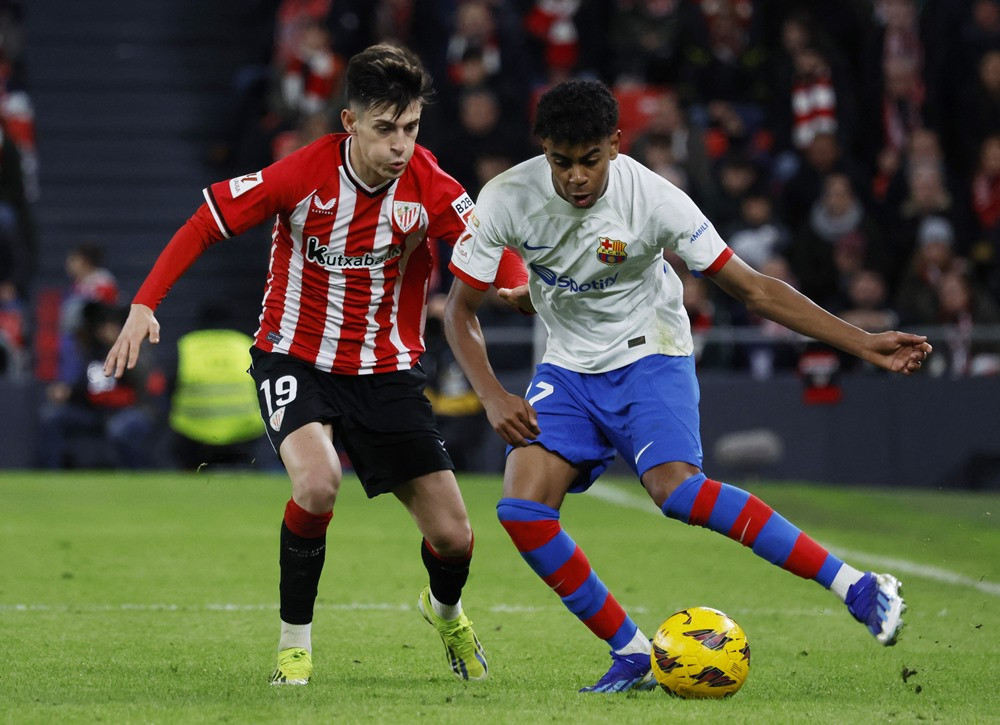 Barca bị Bilbao cầm chân, 'đầu hàng' Real Madrid bilbao v barcelona 5.jpg