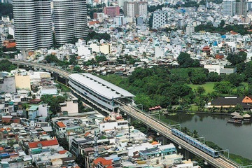 Đề xuất mở thêm đường vào ga trên cao tuyến metro Bến Thành - Suối Tiên