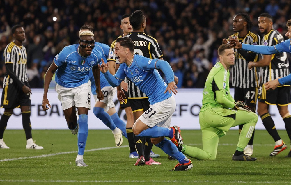 View - Kết quả bóng đá Napoli 2-1 Juventus - Serie A 2023/24 vòng 27