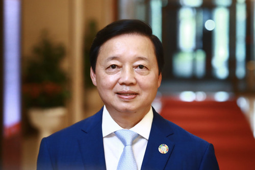Phó Thủ tướng Trần Hồng Hà phát biểu khánh thành khu công nghiệp ở Bình Định