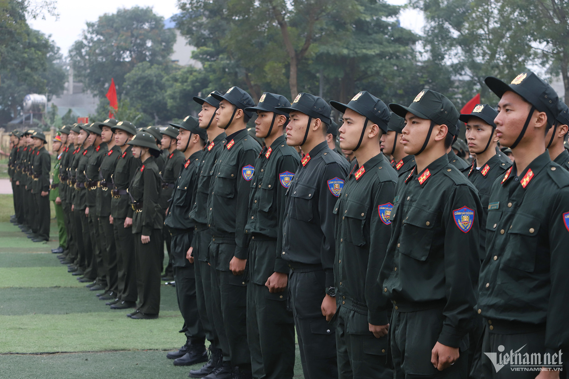 View - Hơn 16.000 tân binh Công an nhân dân bước vào khóa huấn luyện