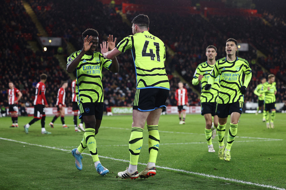 Arsenal đại thắng 6-0 trên sân Sheffield Utdv Arsenal.jpg